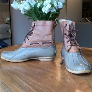 Sperry x JCrew Duck Boots - Size 8